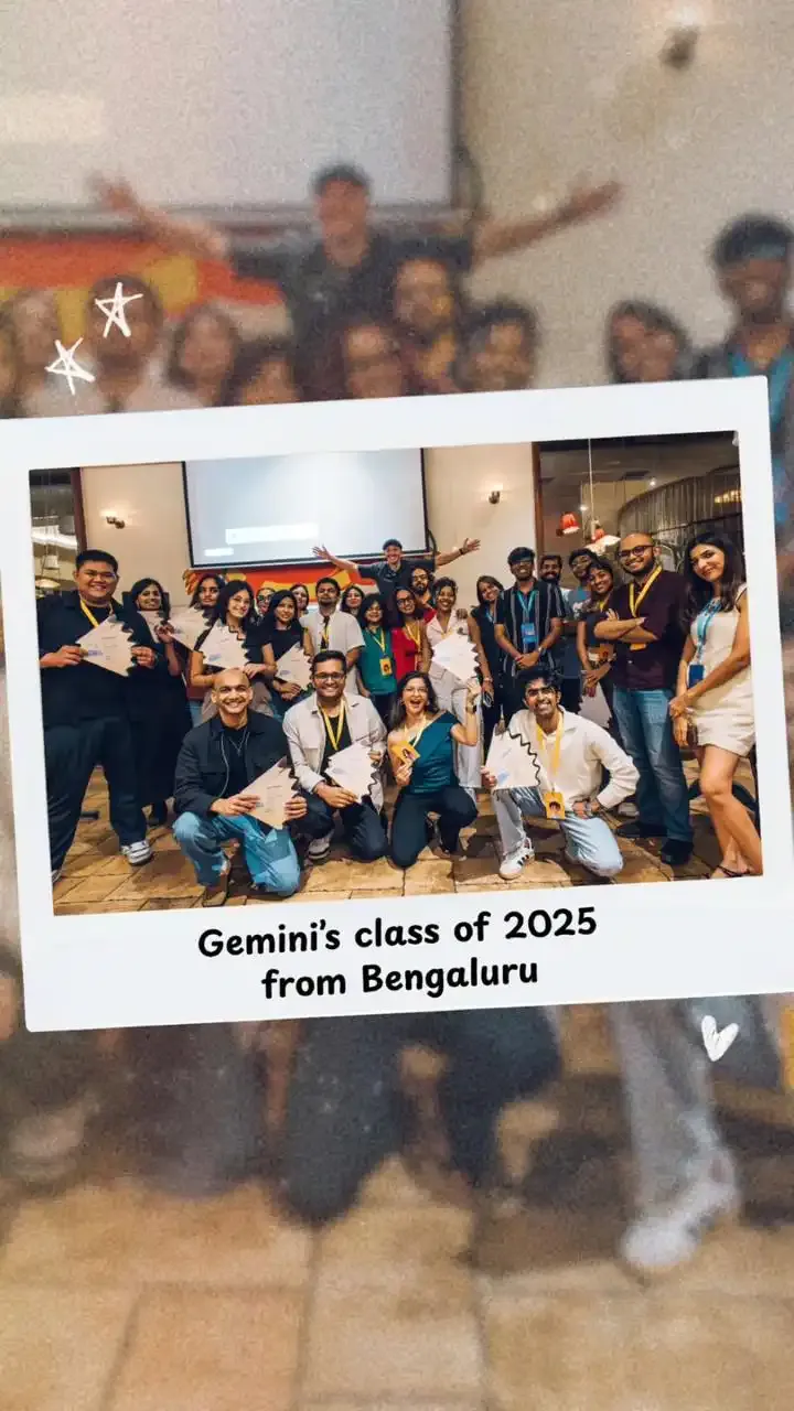 Gemini Masterclass: 30 Bengaluru Creators