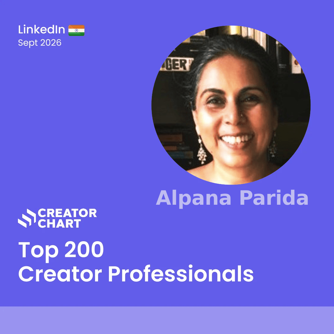 Top 200 Badge for Alpana Parida