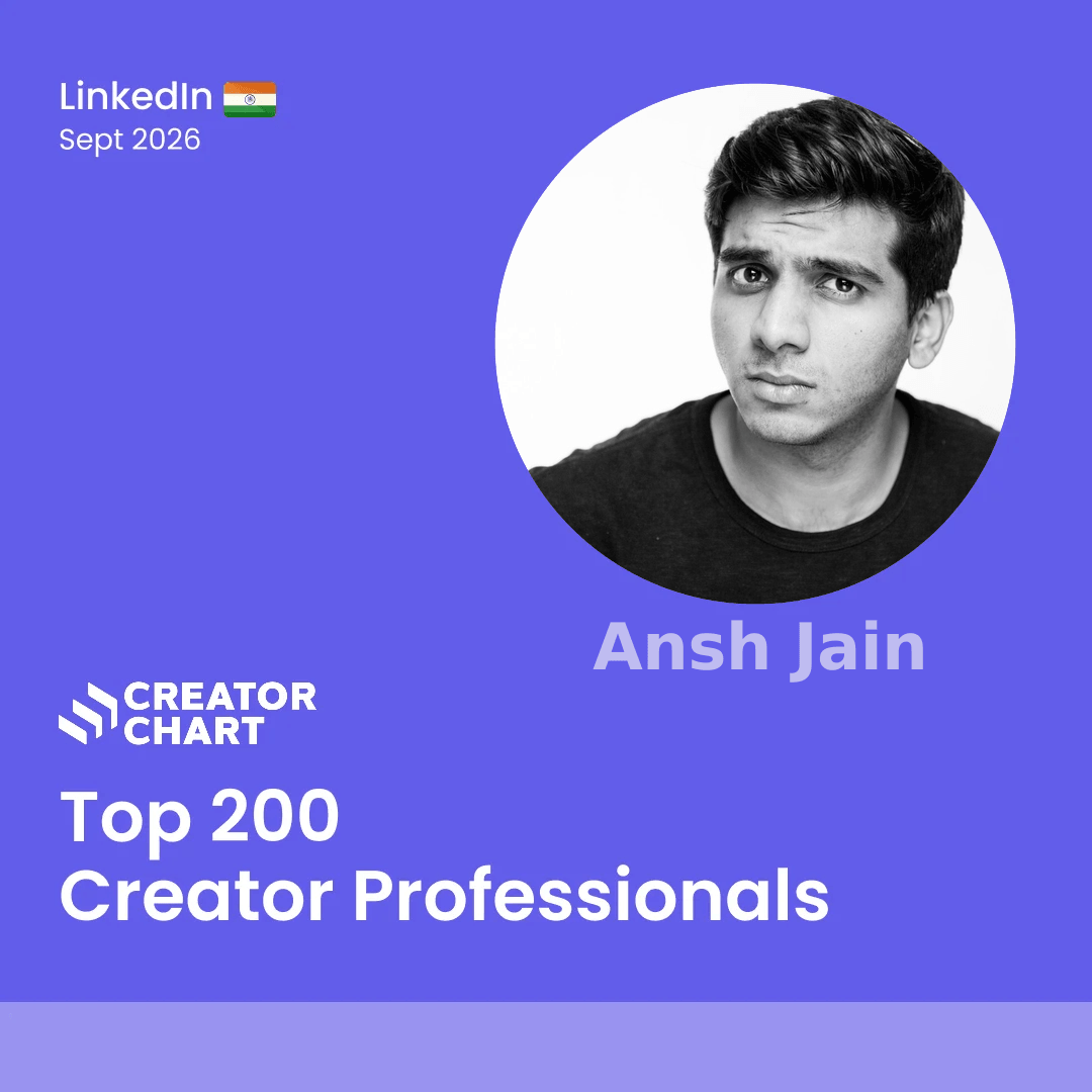 Top 200 Badge for Ansh Jain
