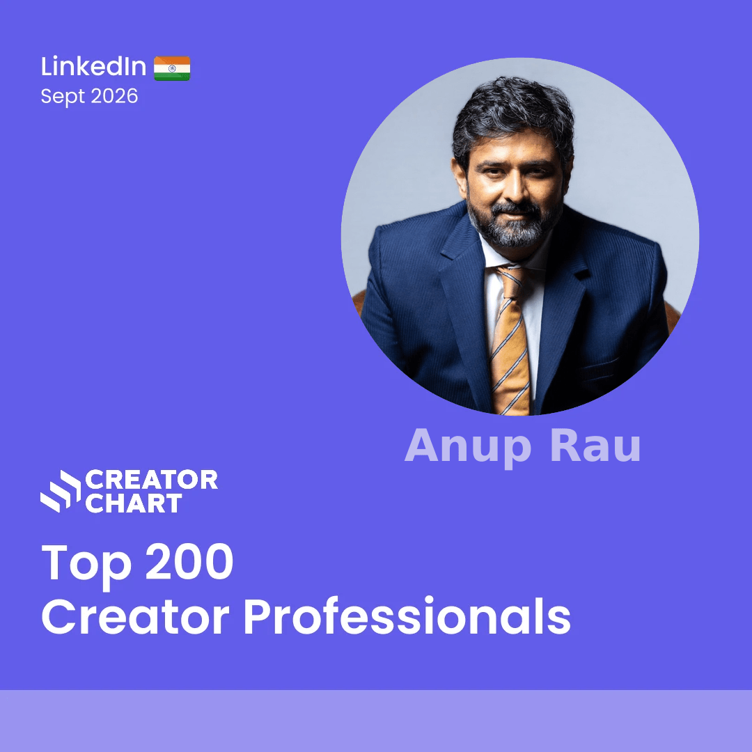 Top 200 Badge for Anup Rau
