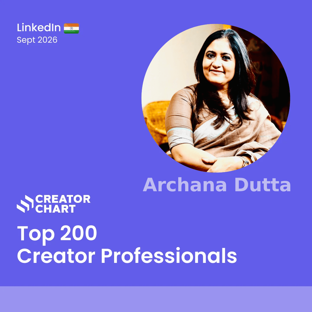 Top 200 Badge for Archana Dutta