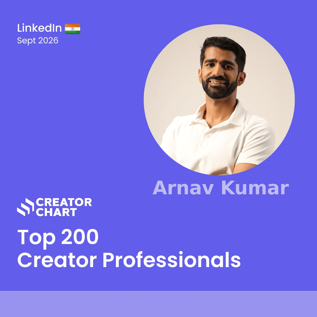 Top 200 Badge for Arnav Kumar