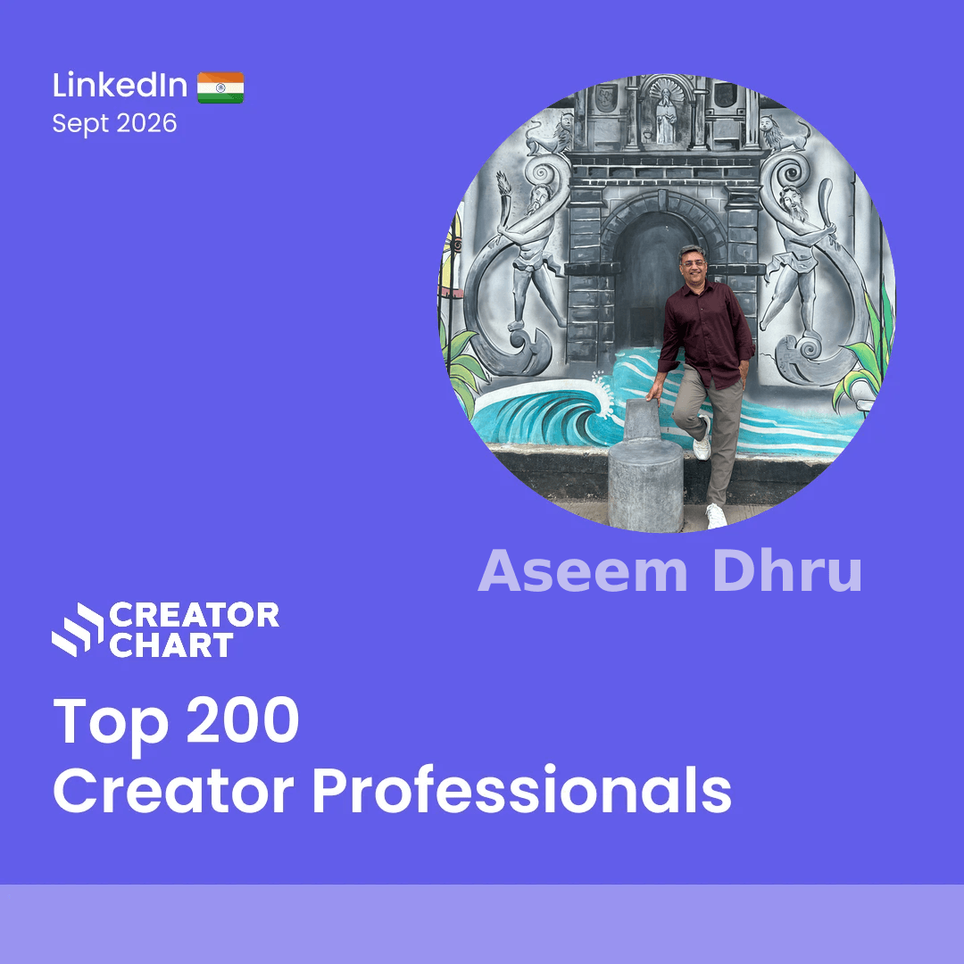 Top 200 Badge for Aseem Dhru