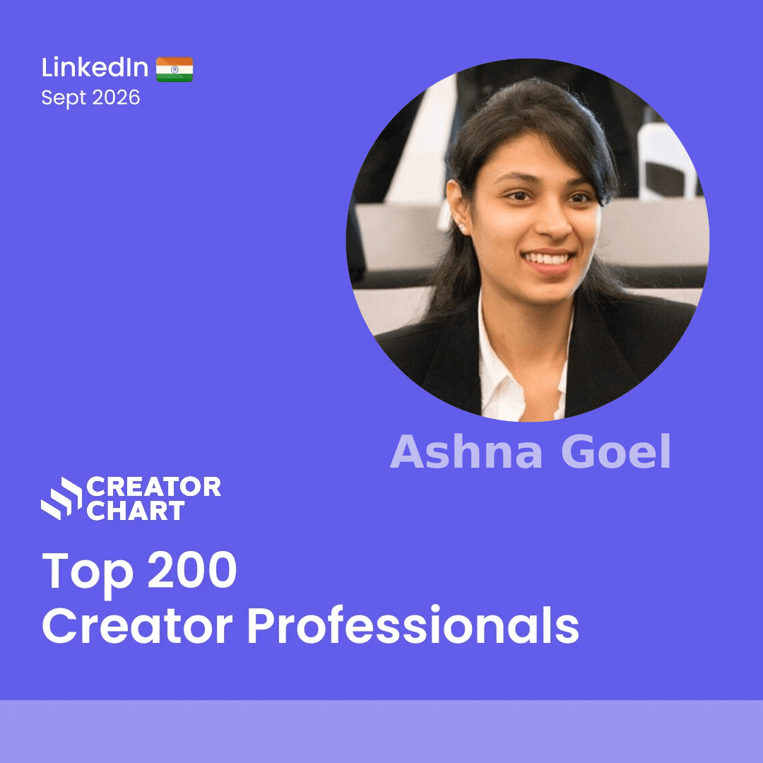 Top 200 Badge for Ashna Goel