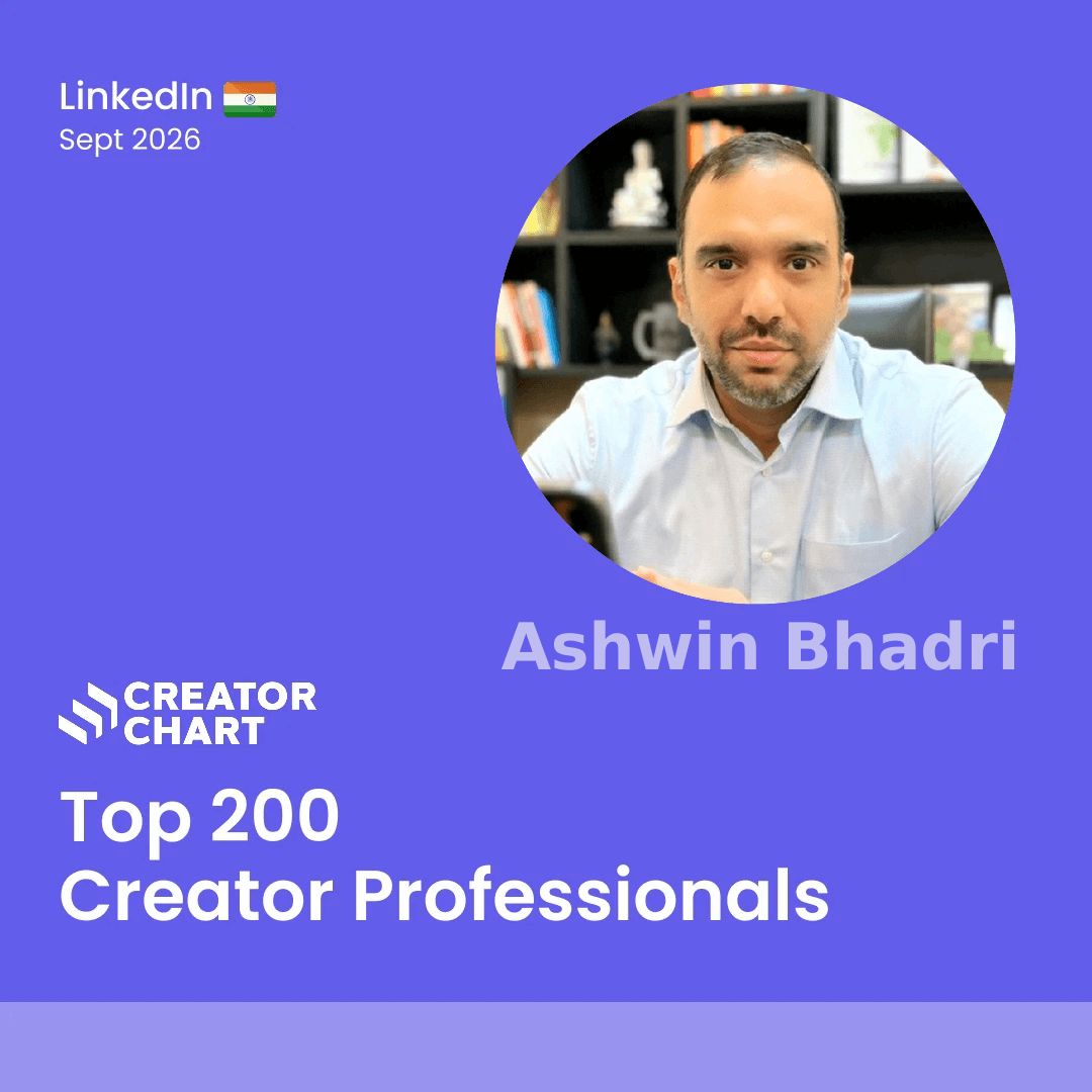 Top 200 Badge for Ashwin Bhadri