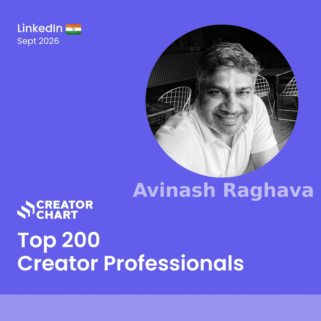 Top 200 Badge for Avinash Raghava