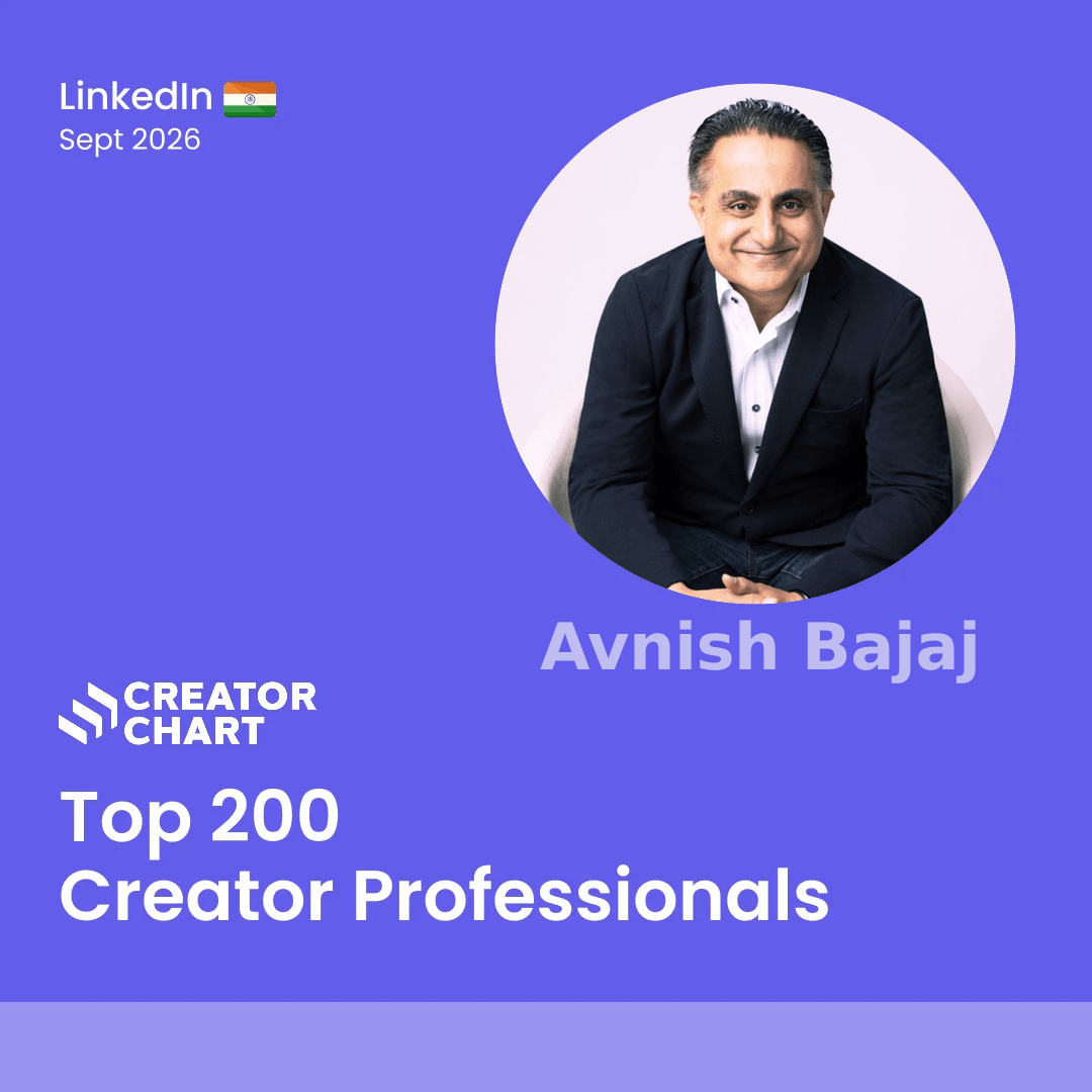 Top 200 Badge for Avnish Bajaj