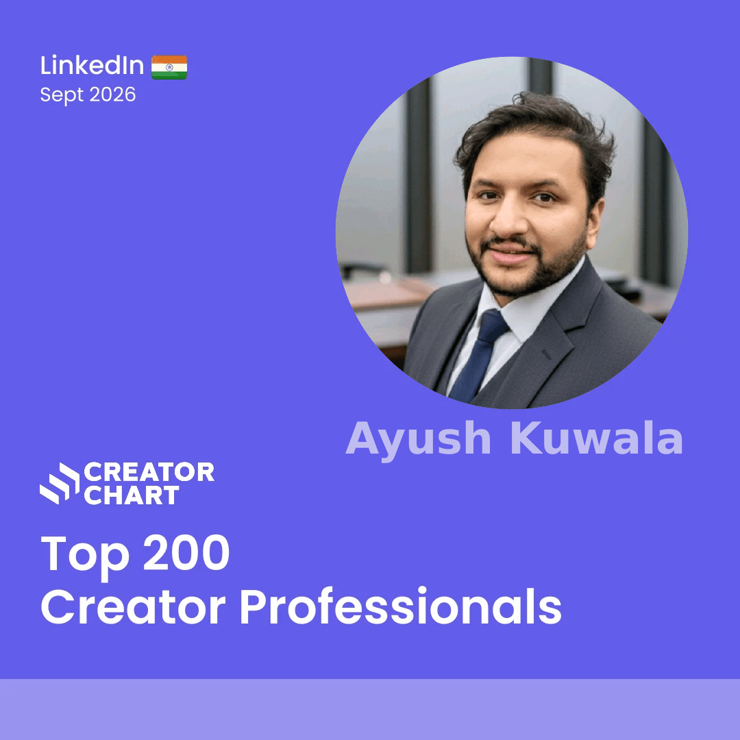 Top 200 Badge for Ayush Kuwala