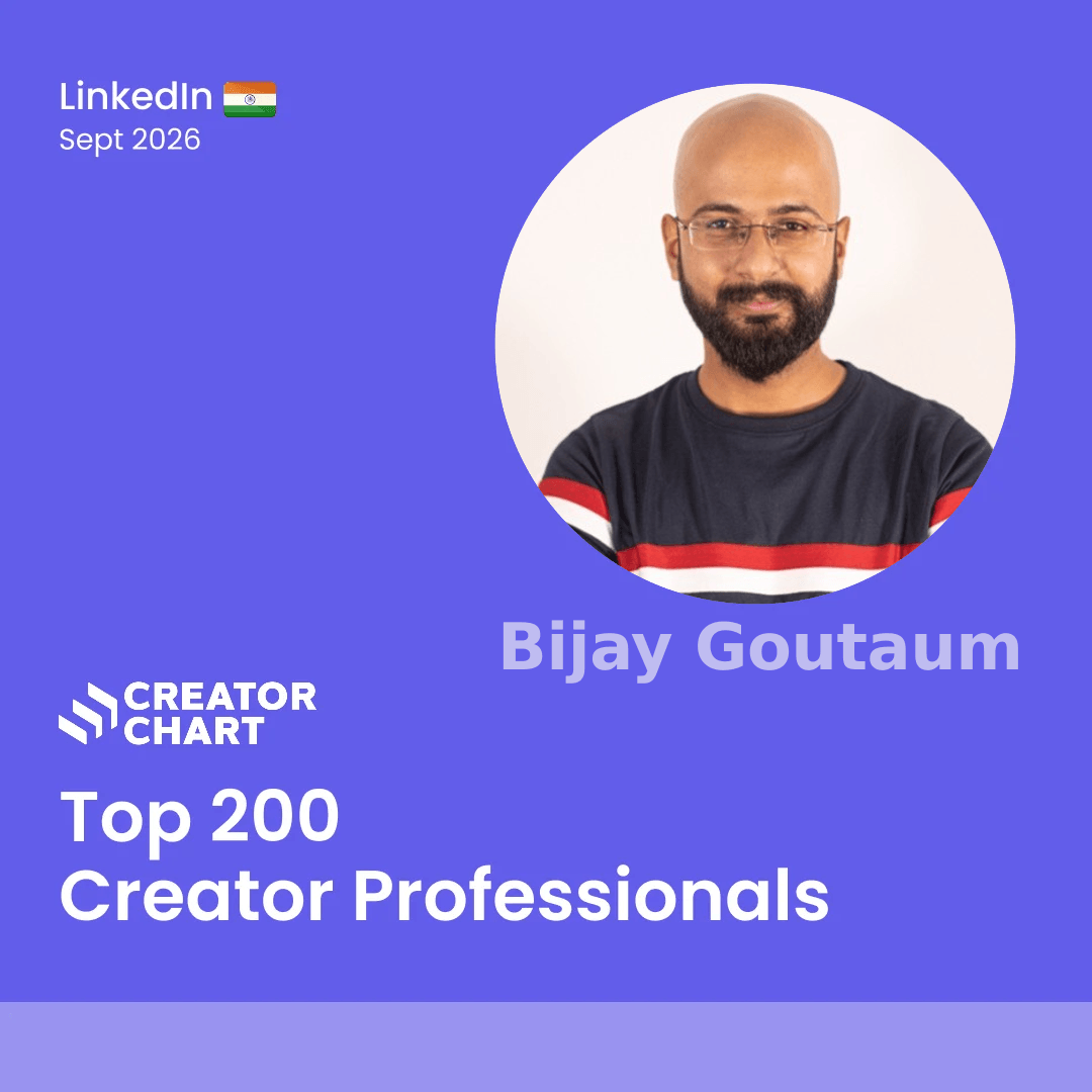 Top 200 Badge for Bijay Goutaum