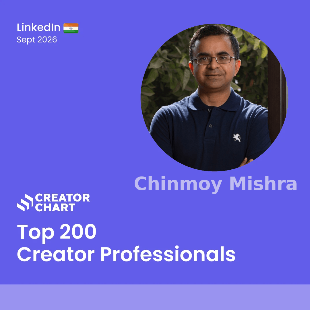 Top 200 Badge for Chinmoy Mishra
