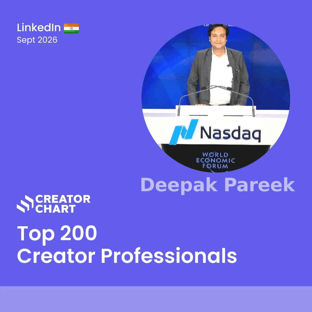 Top 200 Badge for Deepak Pareek