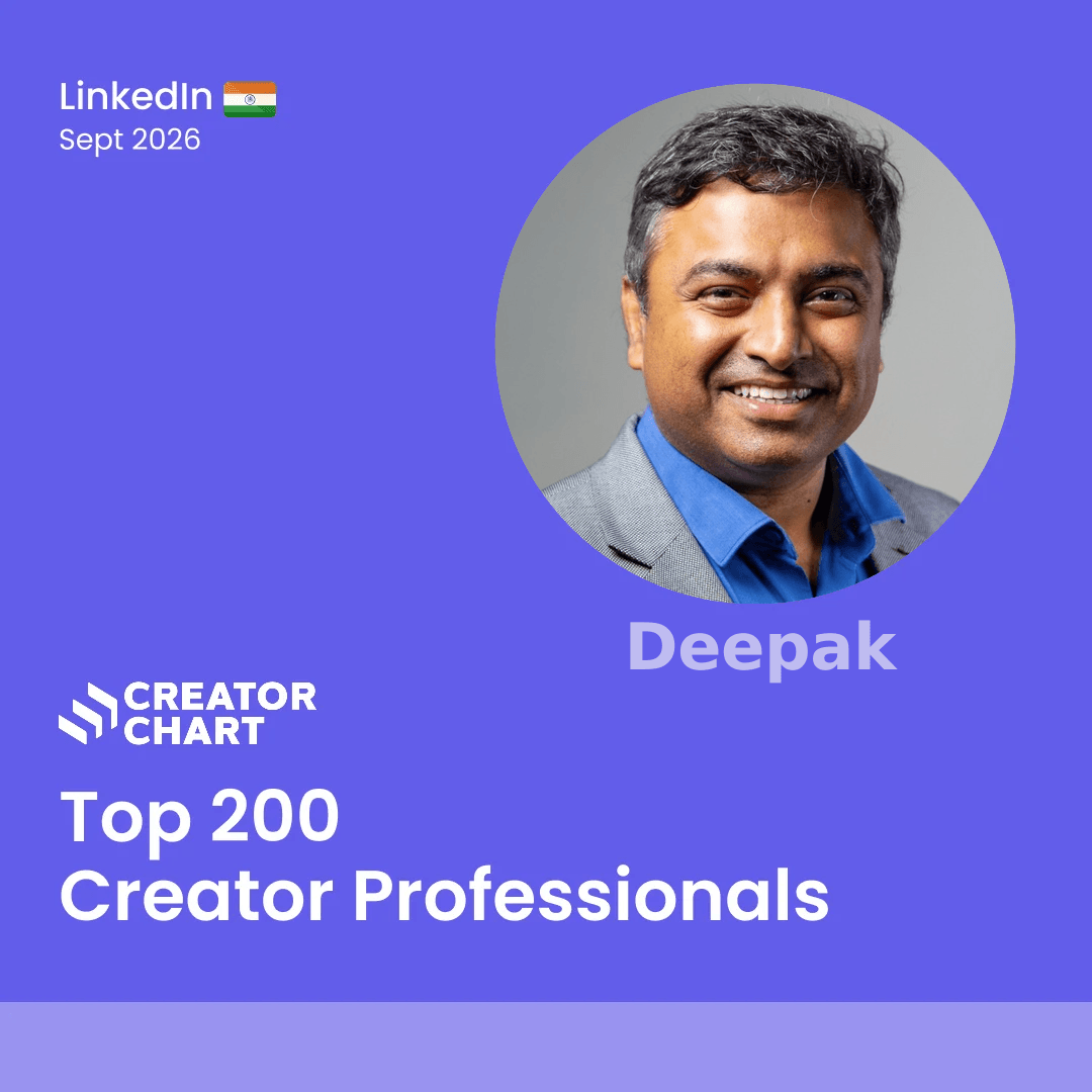 Top 200 Badge for Deepak