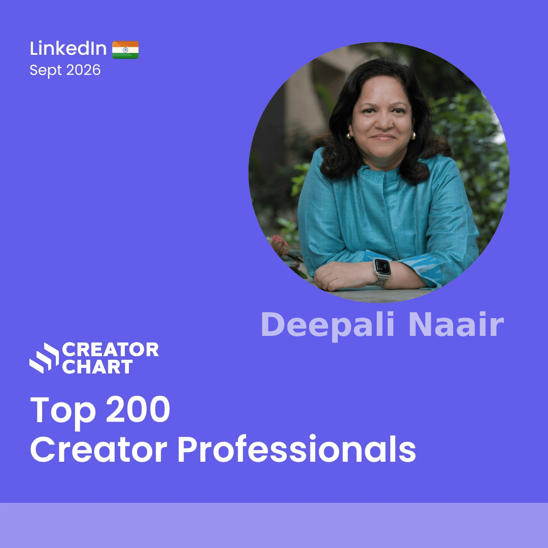 Top 200 Badge for Deepali Naair