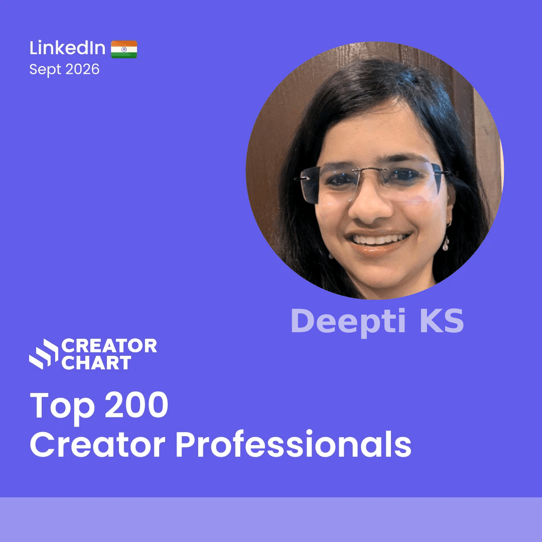 Top 200 Badge for Deepti KS