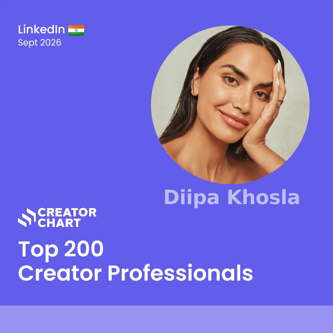 Top 200 Badge for Diipa Khosla