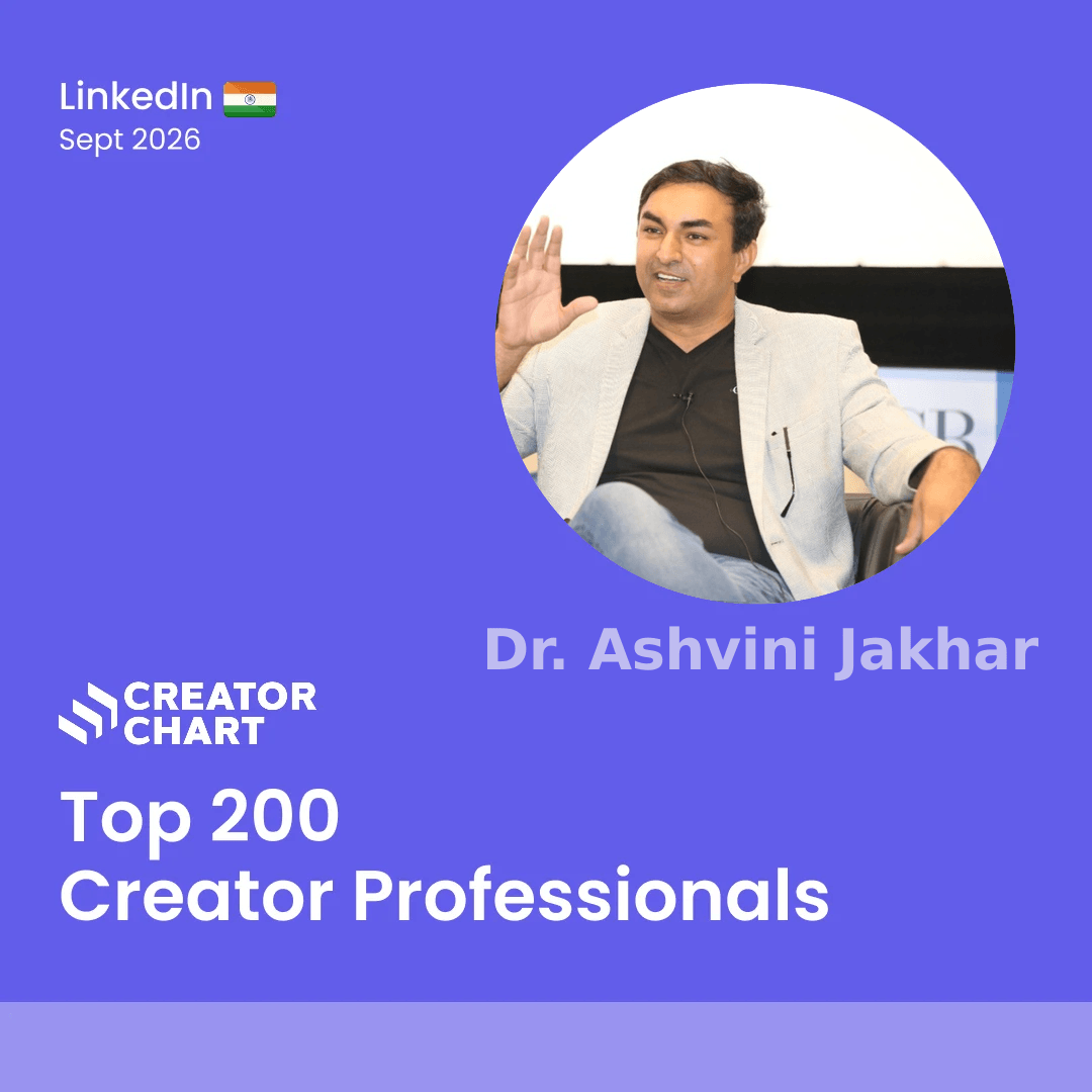Top 200 Badge for Dr. Ashvini Jakhar 