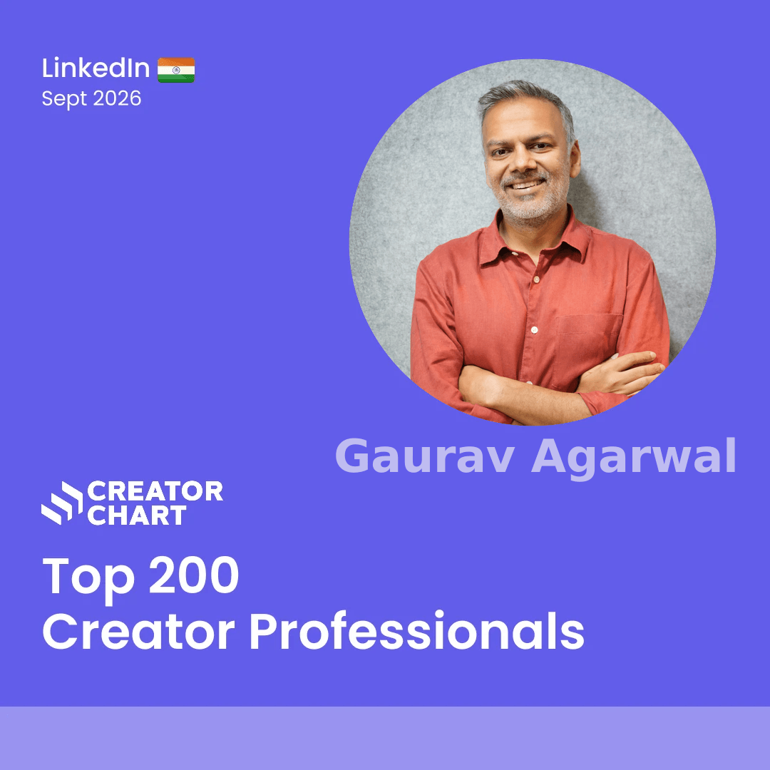 Top 200 Badge for Gaurav Agarwal