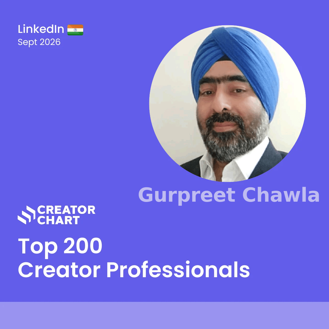 Top 200 Badge for Gurpreet Chawla