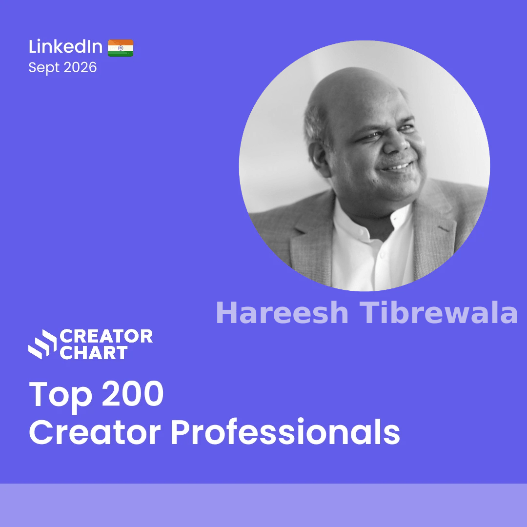 Top 200 Badge for Hareesh Tibrewala