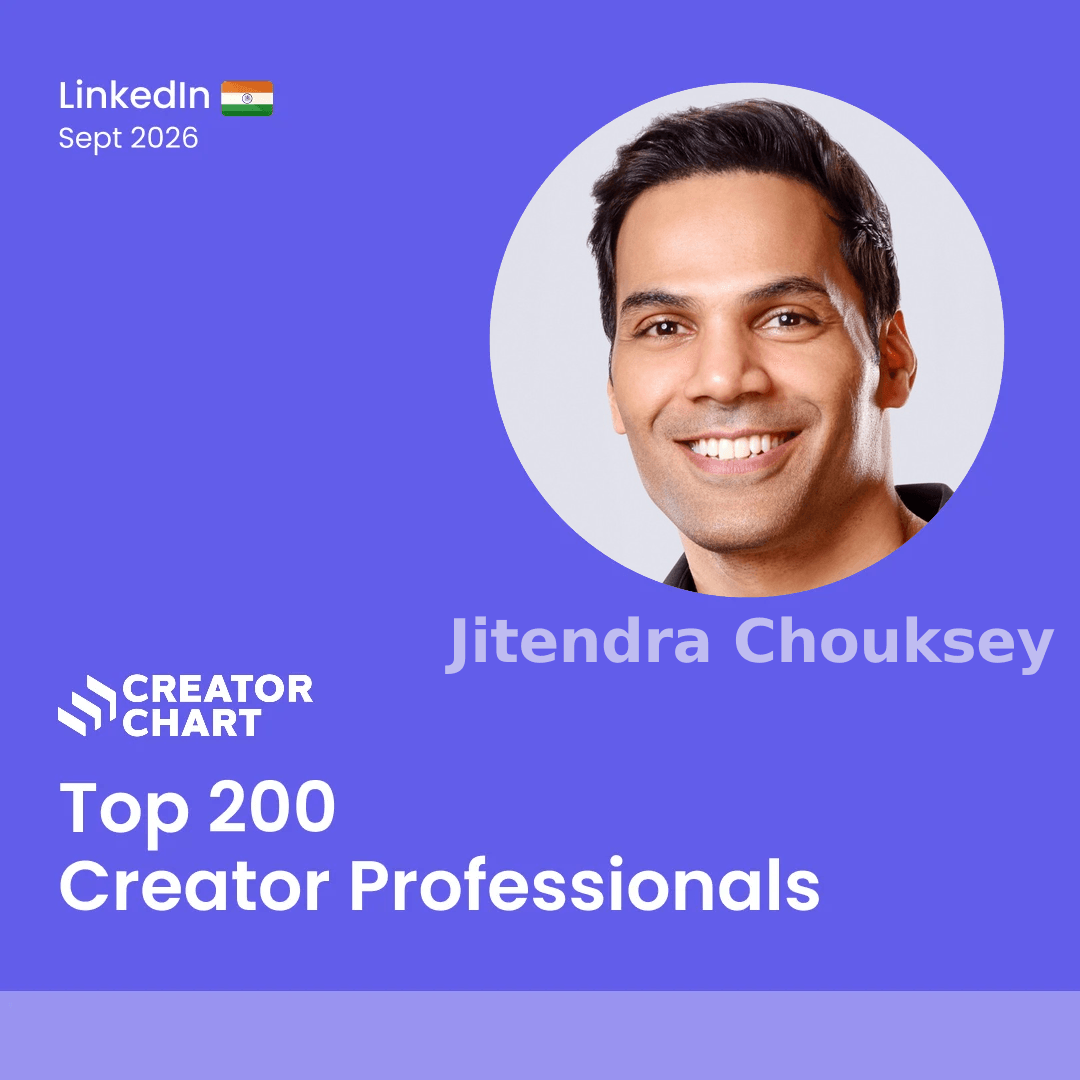 Top 200 Badge for Jitendra Chouksey