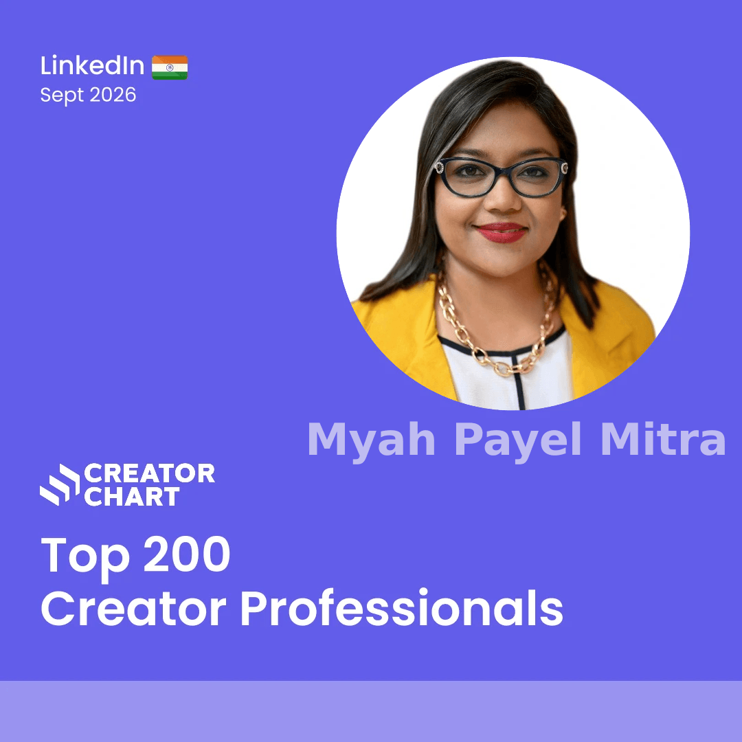 Top 200 Badge for Myah Payel Mitra