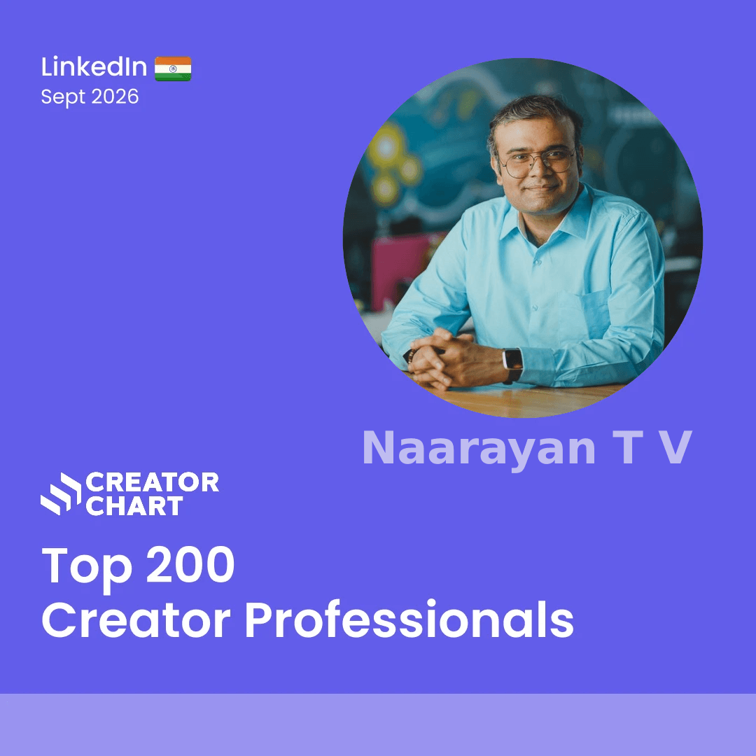 Top 200 Badge for Naarayan T V