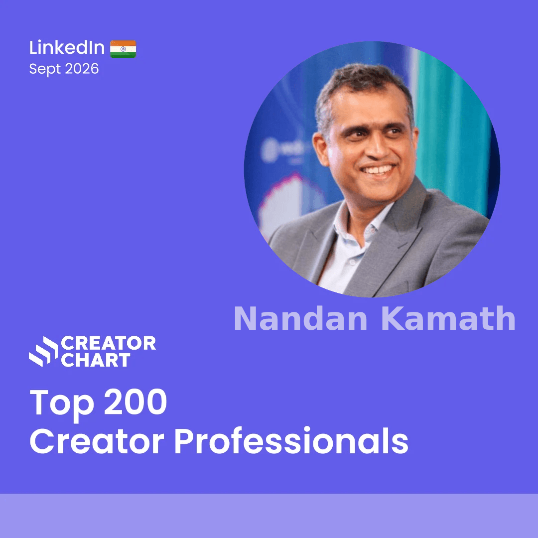 Top 200 Badge for Nandan Kamath