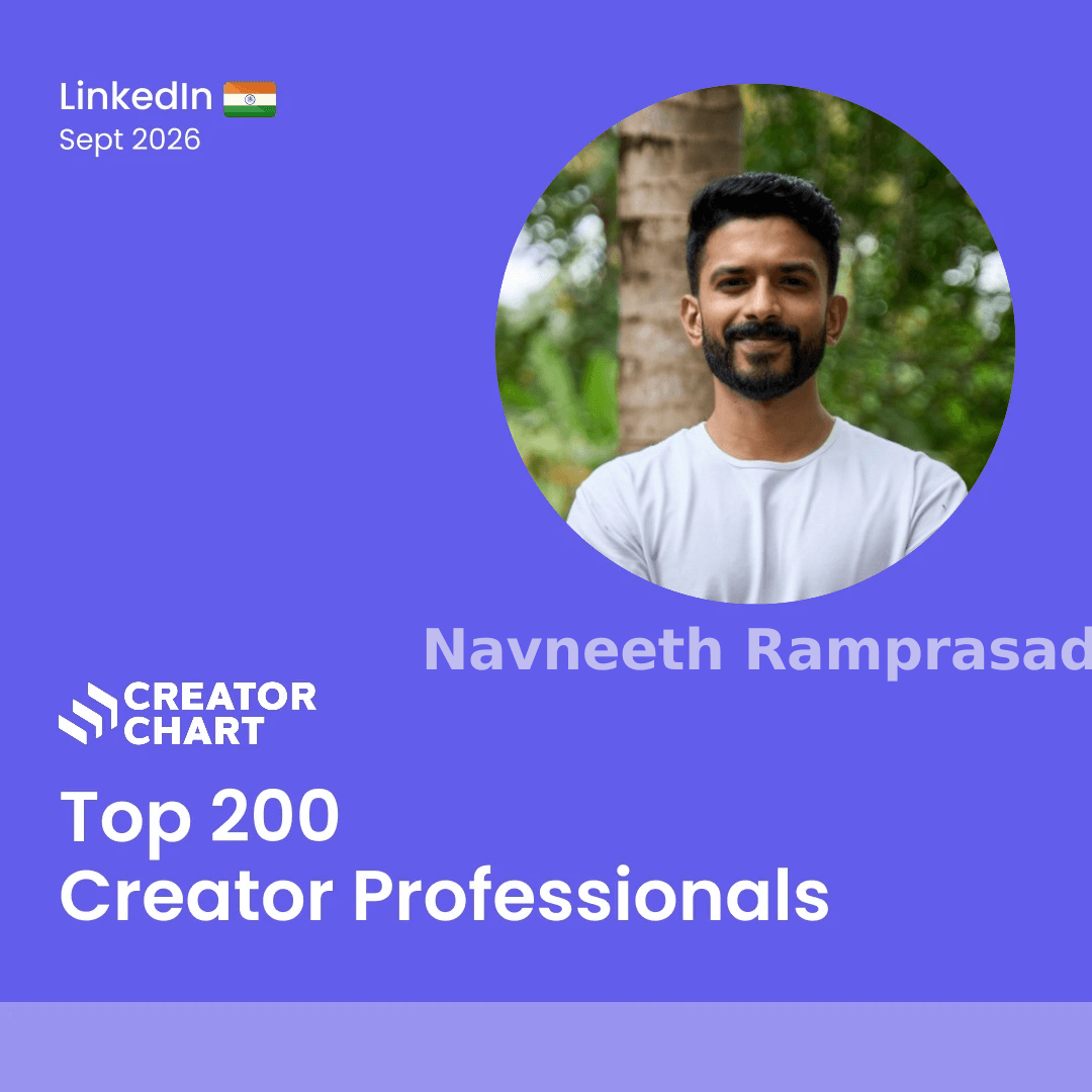 Top 200 Badge for Navneeth Ramprasad