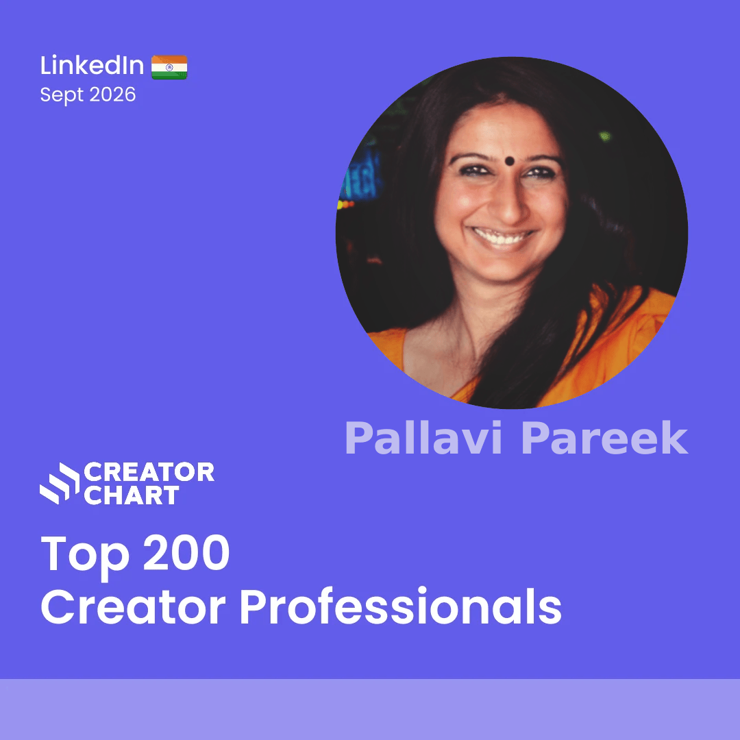 Top 200 Badge for Pallavi Pareek