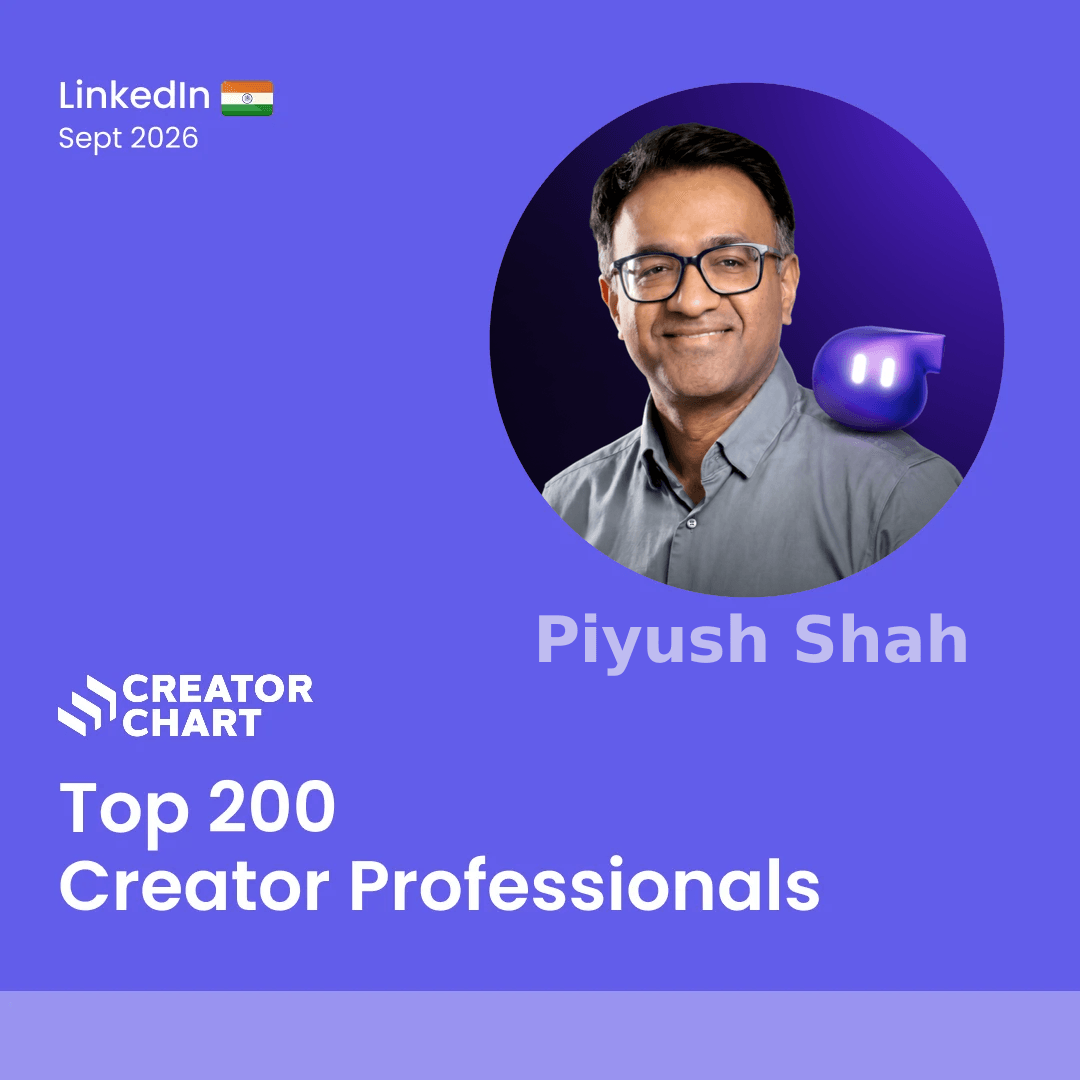 Top 200 Badge for Piyush Shah