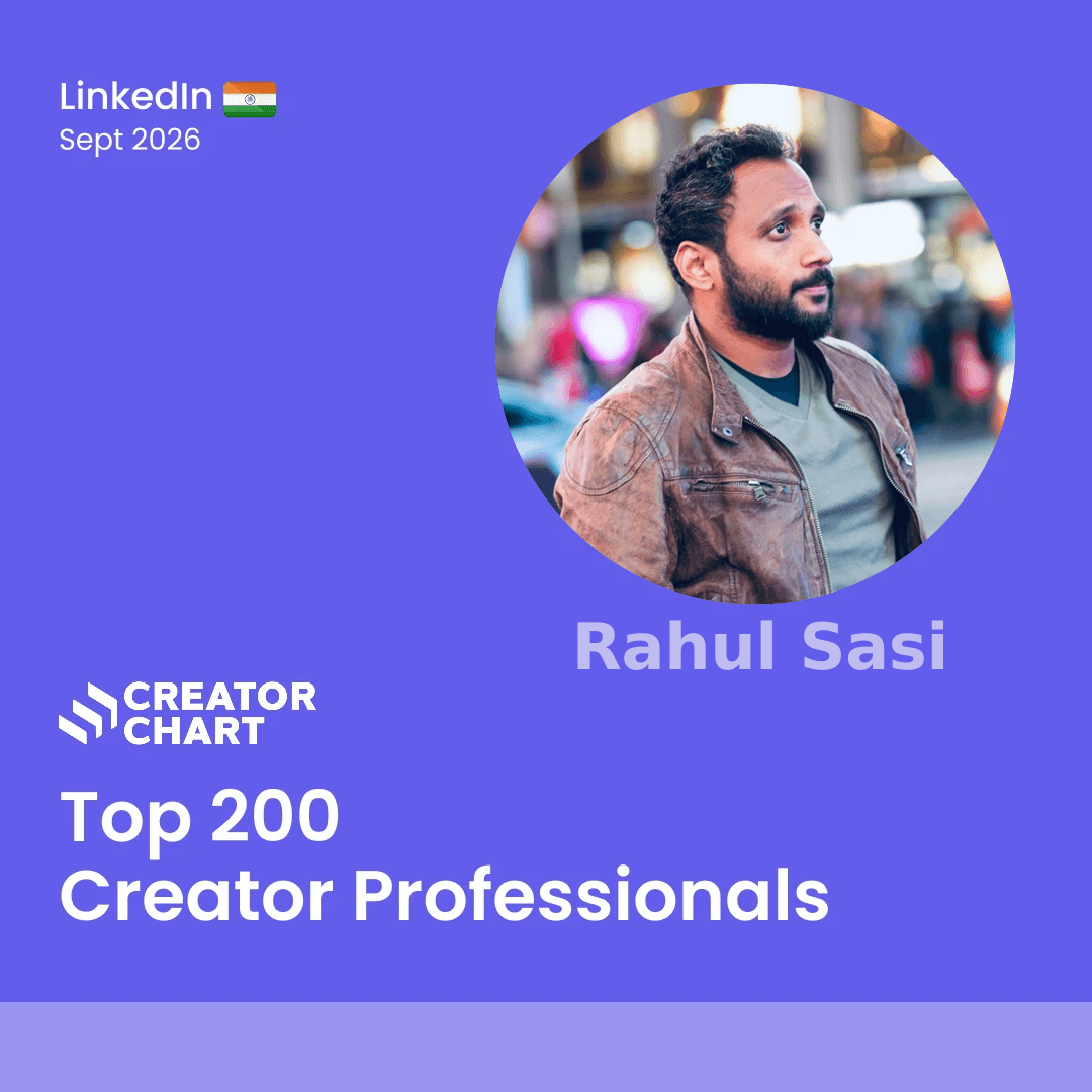 Top 200 Badge for Rahul Sasi