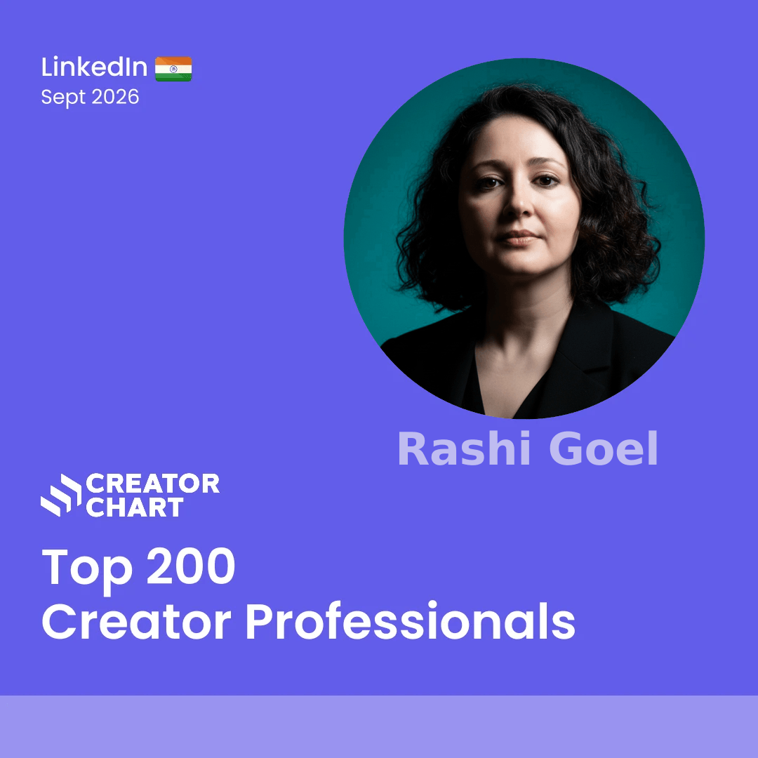Top 200 Badge for Rashi Goel