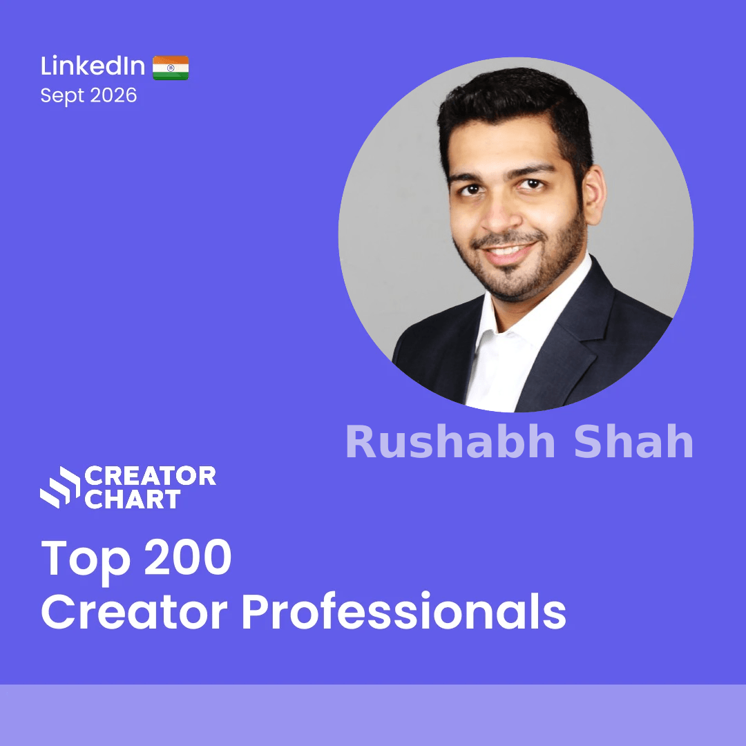 Top 200 Badge for Rushabh Shah