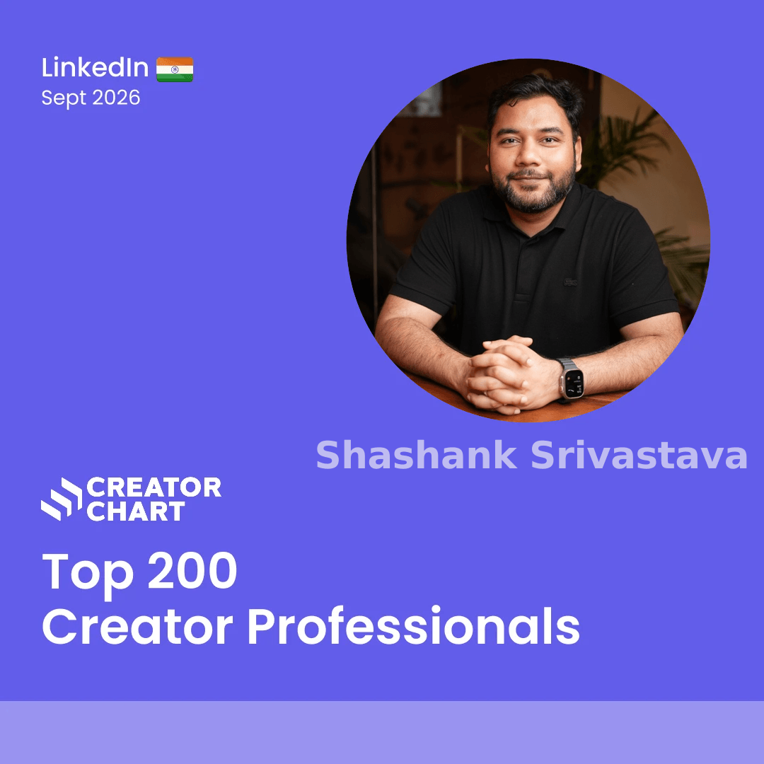 Top 200 Badge for Shashank Srivastava