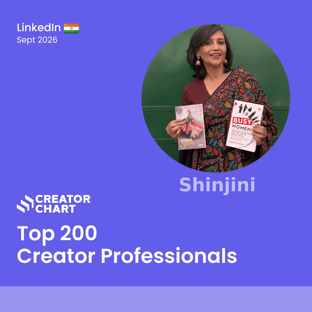 Top 200 Badge for Shinjini