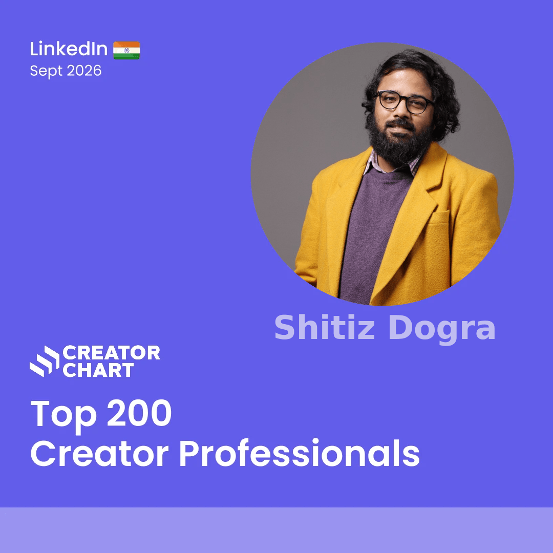 Top 200 Badge for Shitiz Dogra