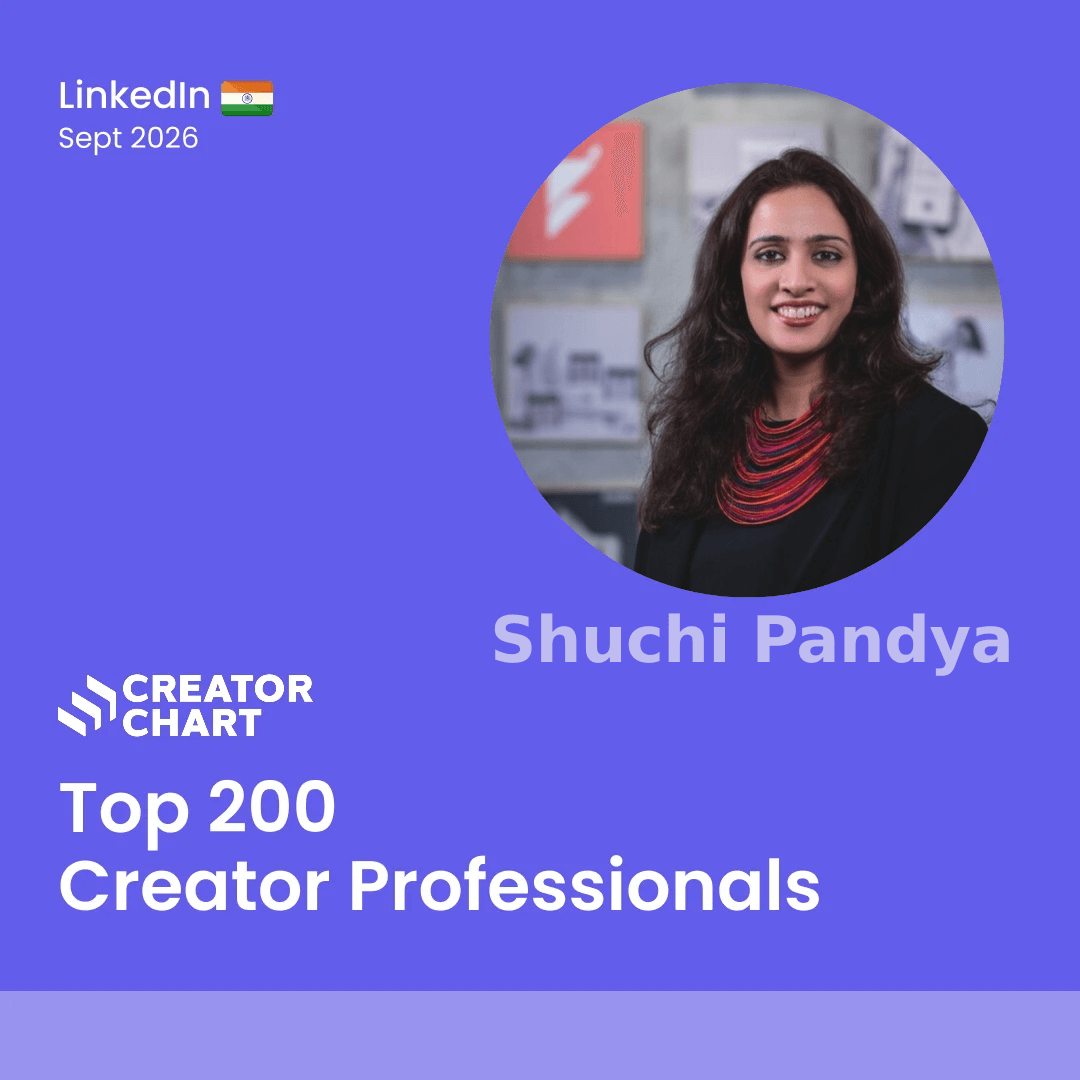 Top 200 Badge for Shuchi Pandya