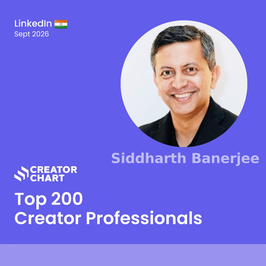 Top 200 Badge for Siddharth Banerjee