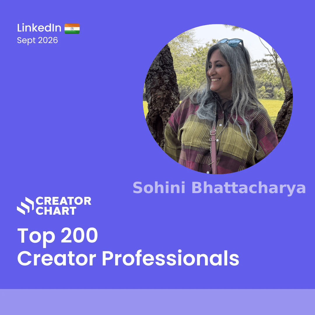 Top 200 Badge for Sohini Bhattacharya