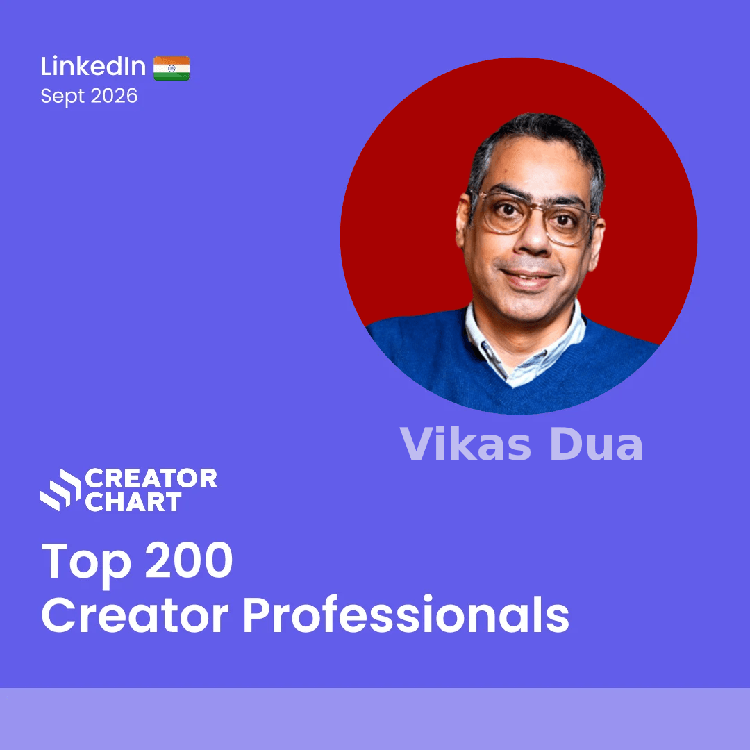 Top 200 Badge for Vikas Dua